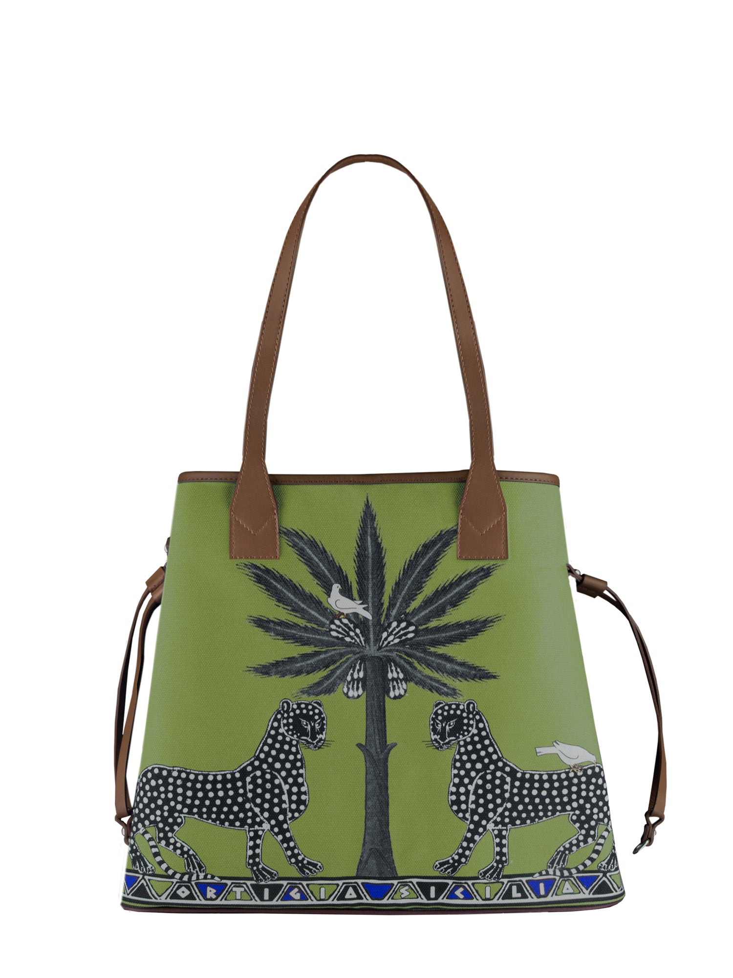 Tote Bag GATTOPARDO GREEN von Ortigia Sicilia