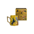 Gelbe Espressotasse mit exotischem Jungle-Motiv von Ortigia Sicilia