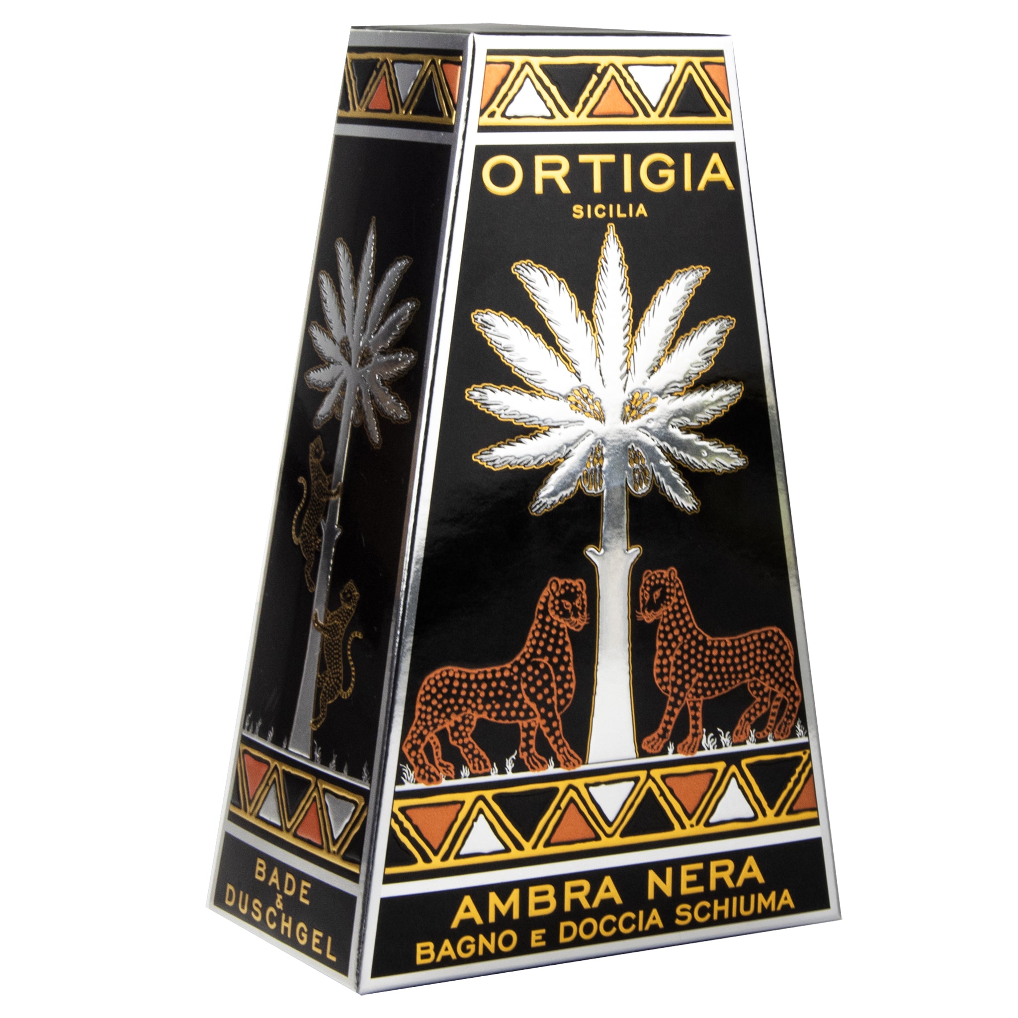 Duschgel AMBRA NERA 250ml von Ortigia Sicilia
