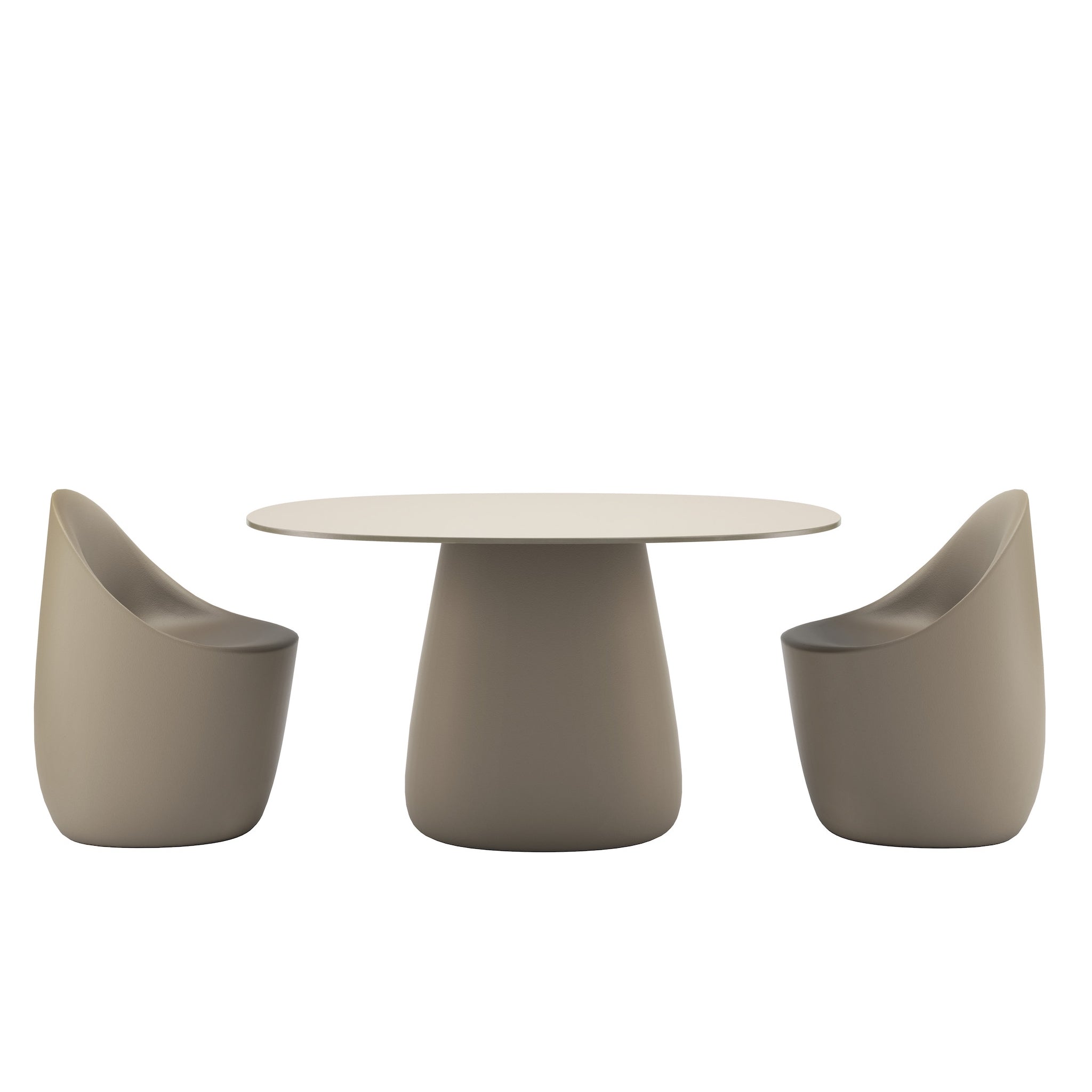 Outdoor Möbel - Cobble Table TOP 135, für drinnen &amp; draußen in dove grey