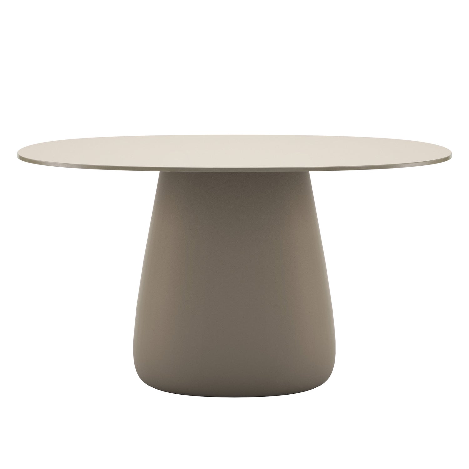 Cobble Table TOP 135, für drinnen &amp; draußen in dove grey