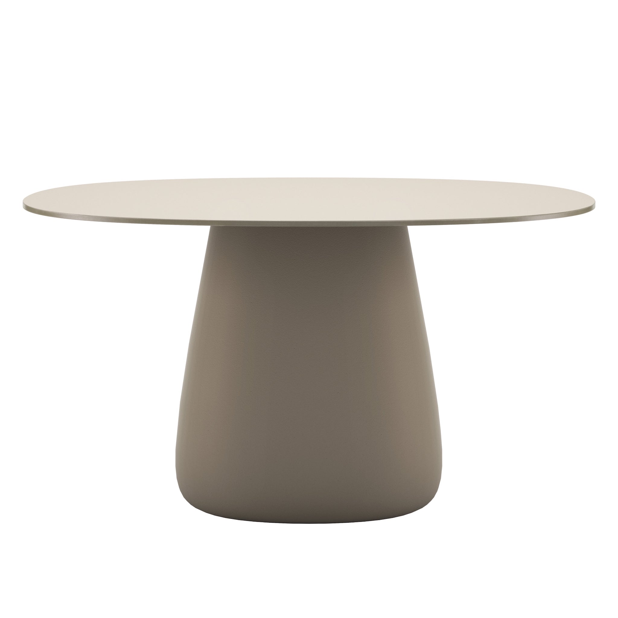 Cobble Table TOP 135, für drinnen &amp; draußen in dove grey
