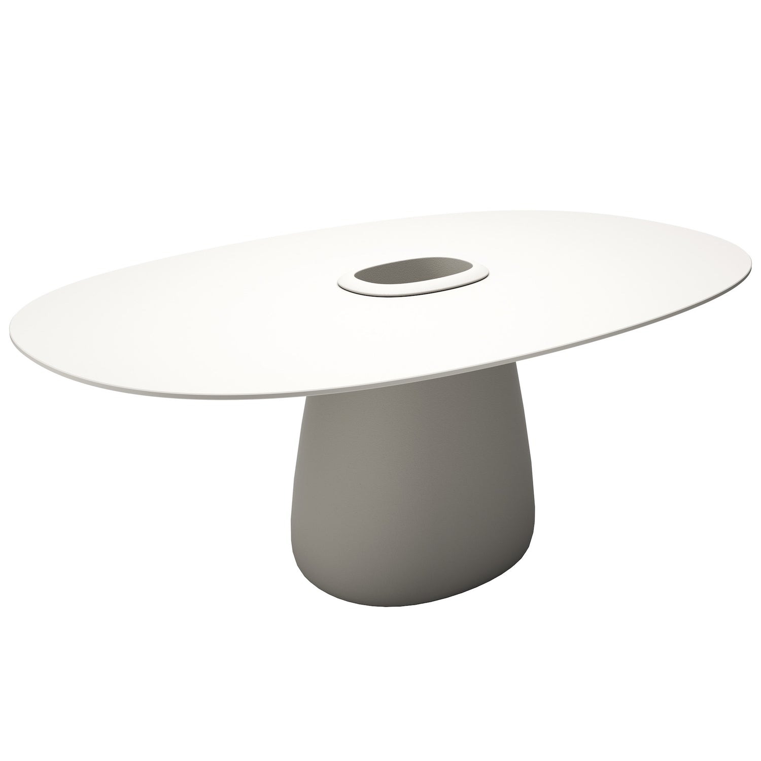 Cobble Table 190, für drinnen &amp; draußen in 3 Farben