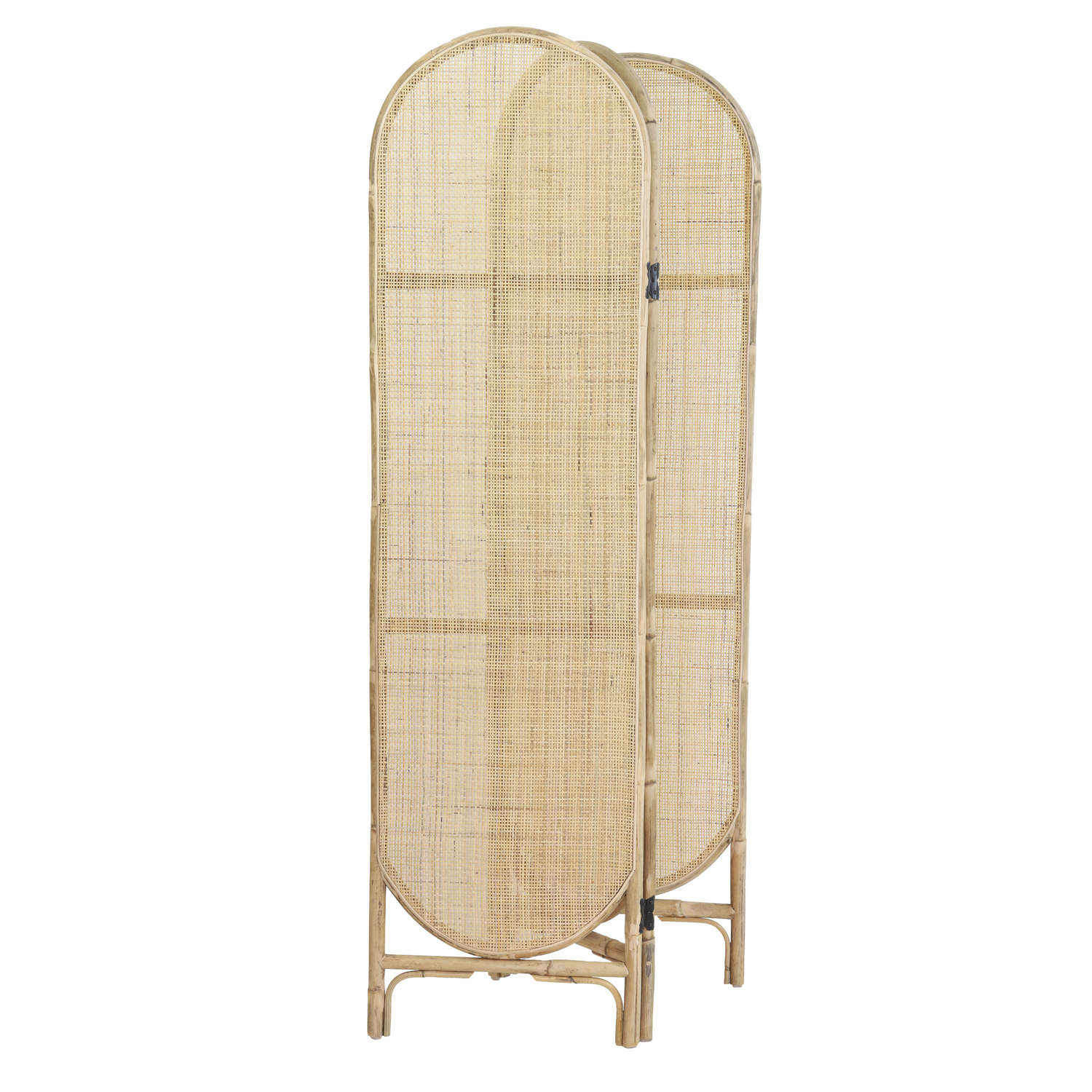 Boho-Wohnstil mit Wandschirm HERWIN in Naturtönen