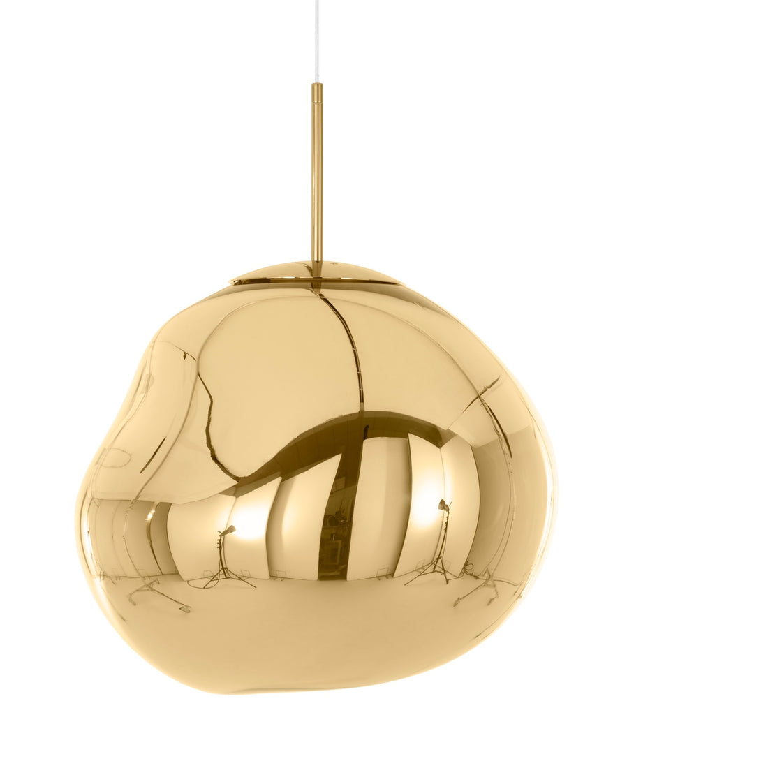 Melt Medium Pendelleuchte – Gold von Tom Dixon