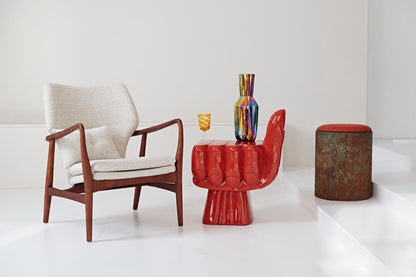 Stuhl FIST CHAIR korall-rot