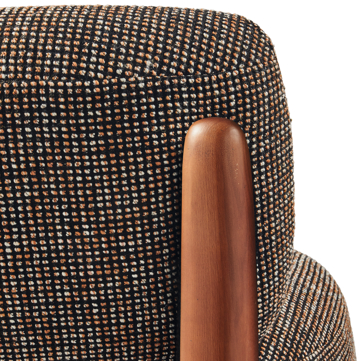 Pols Potten Sessel mit gesprenkelter Oberfläche und weicher Polsterung