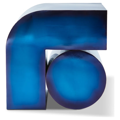 Moderner Side Table aus recyceltem Metall von Polspotten