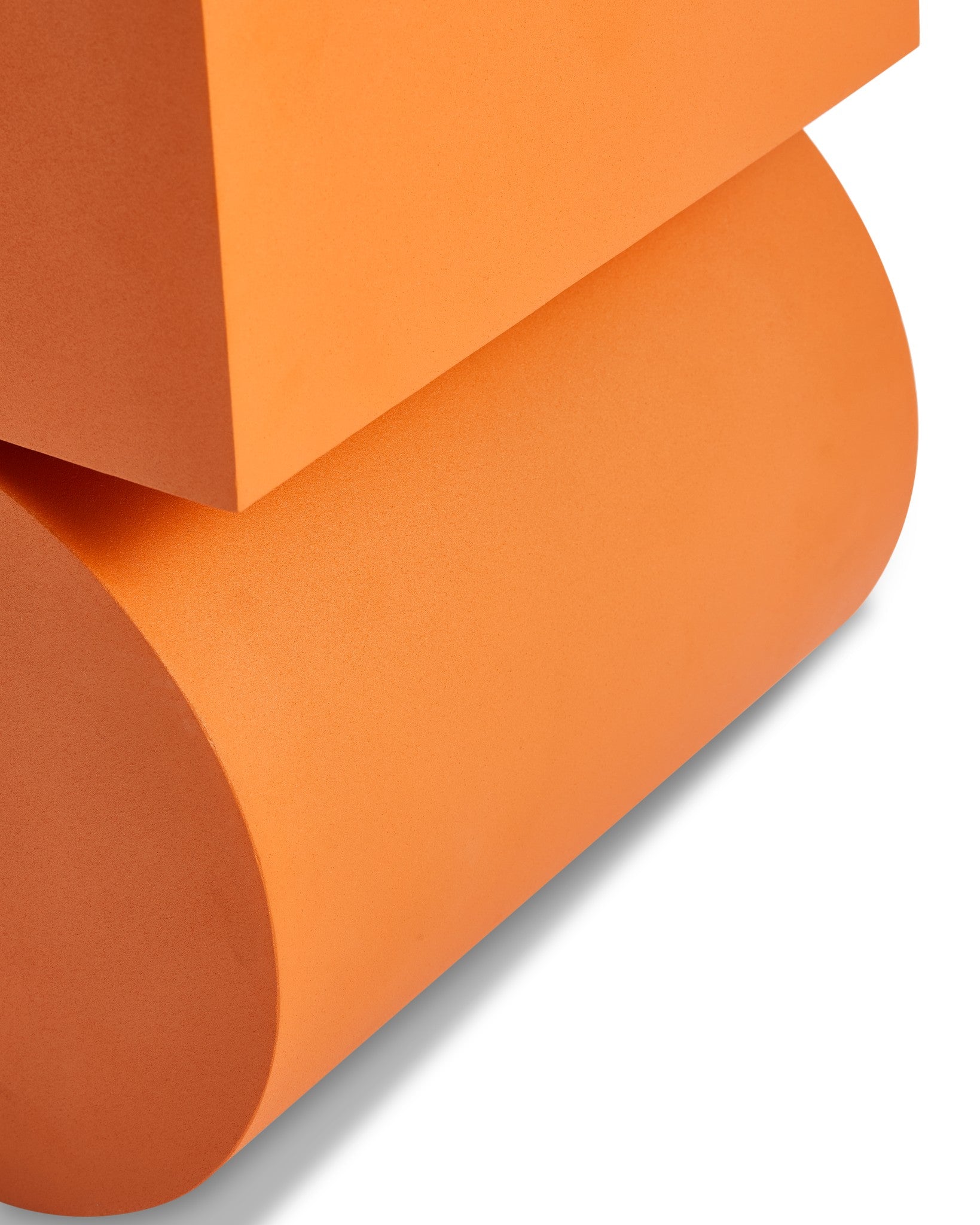 Moderner Side Table KOMBO in Orange von Polspotten