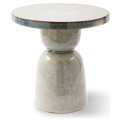 Glänzender Keramiktisch mit einzigartigen Farbverläufen