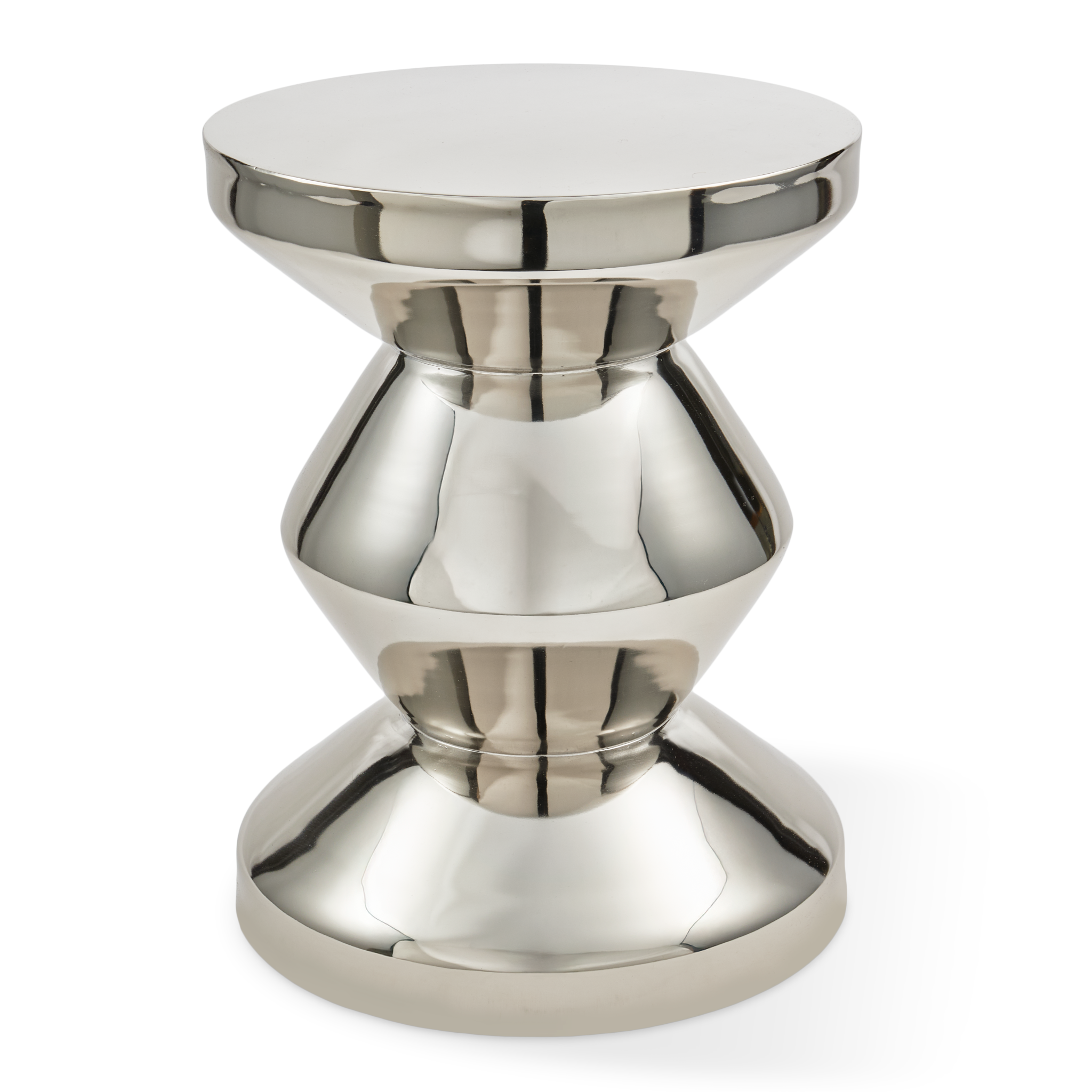 Zig Zag Metal Hocker/Beistelltisch verschiedenen Farben