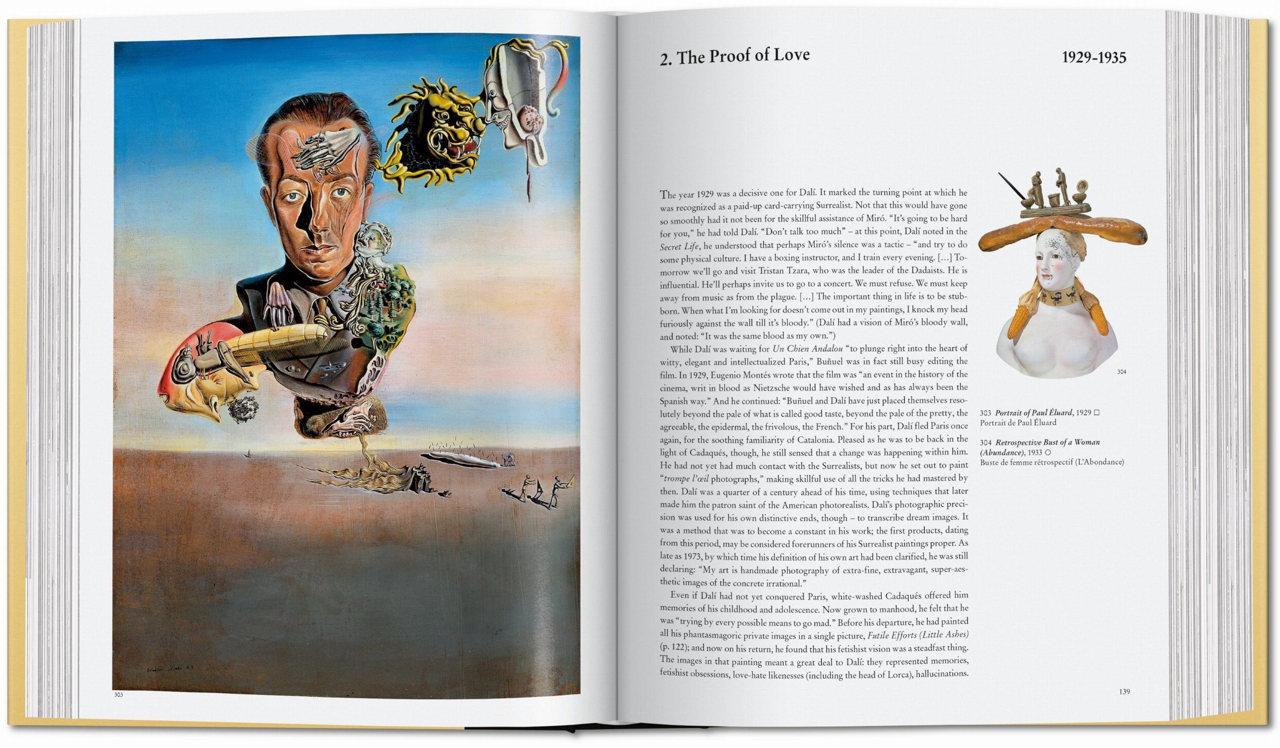 Portrait of Paul Eluard von Dali