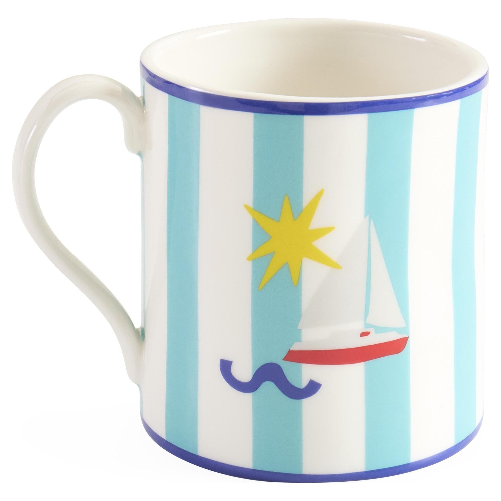 Juego de 4 tazas PLAYA multicolor