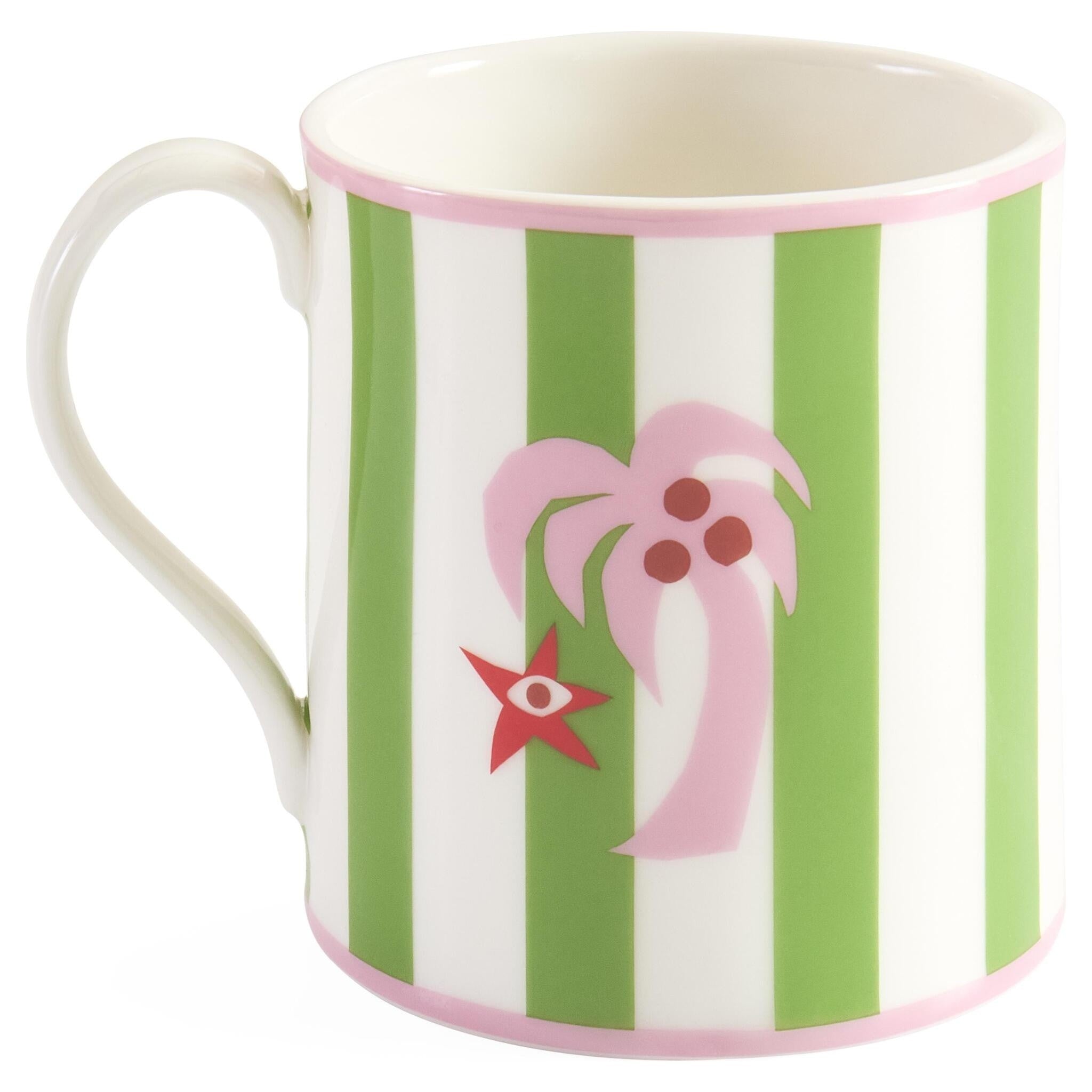 Juego de 4 tazas PLAYA multicolor