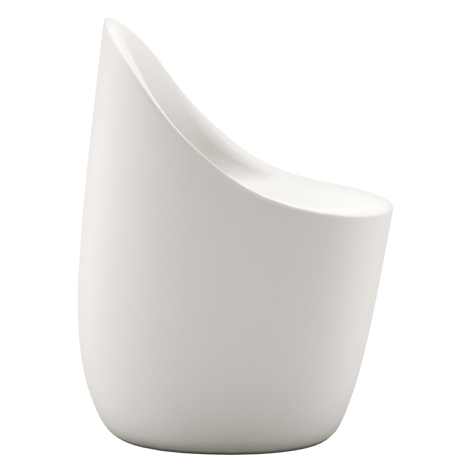 Outdoor Stuhl Cobble in weiss von Qeeboo
