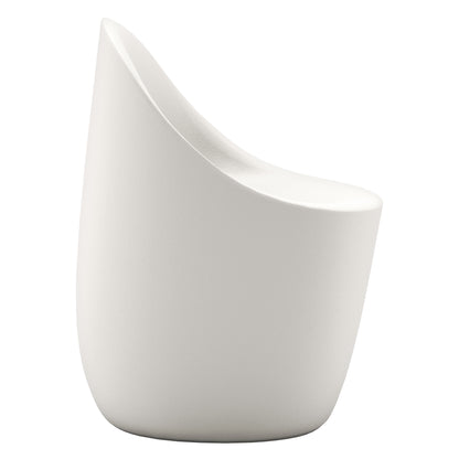 Outdoor Stuhl Cobble in weiss von Qeeboo