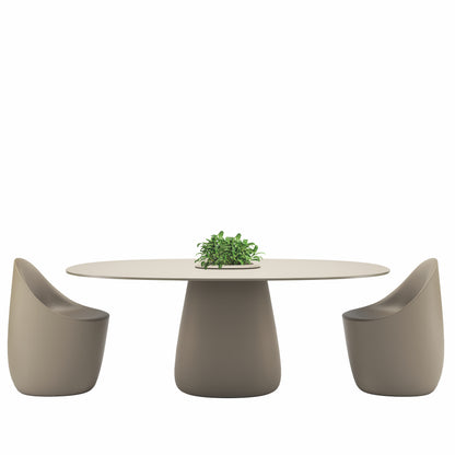 Cobble Table 190, für drinnen &amp; draußen in 3 Farben