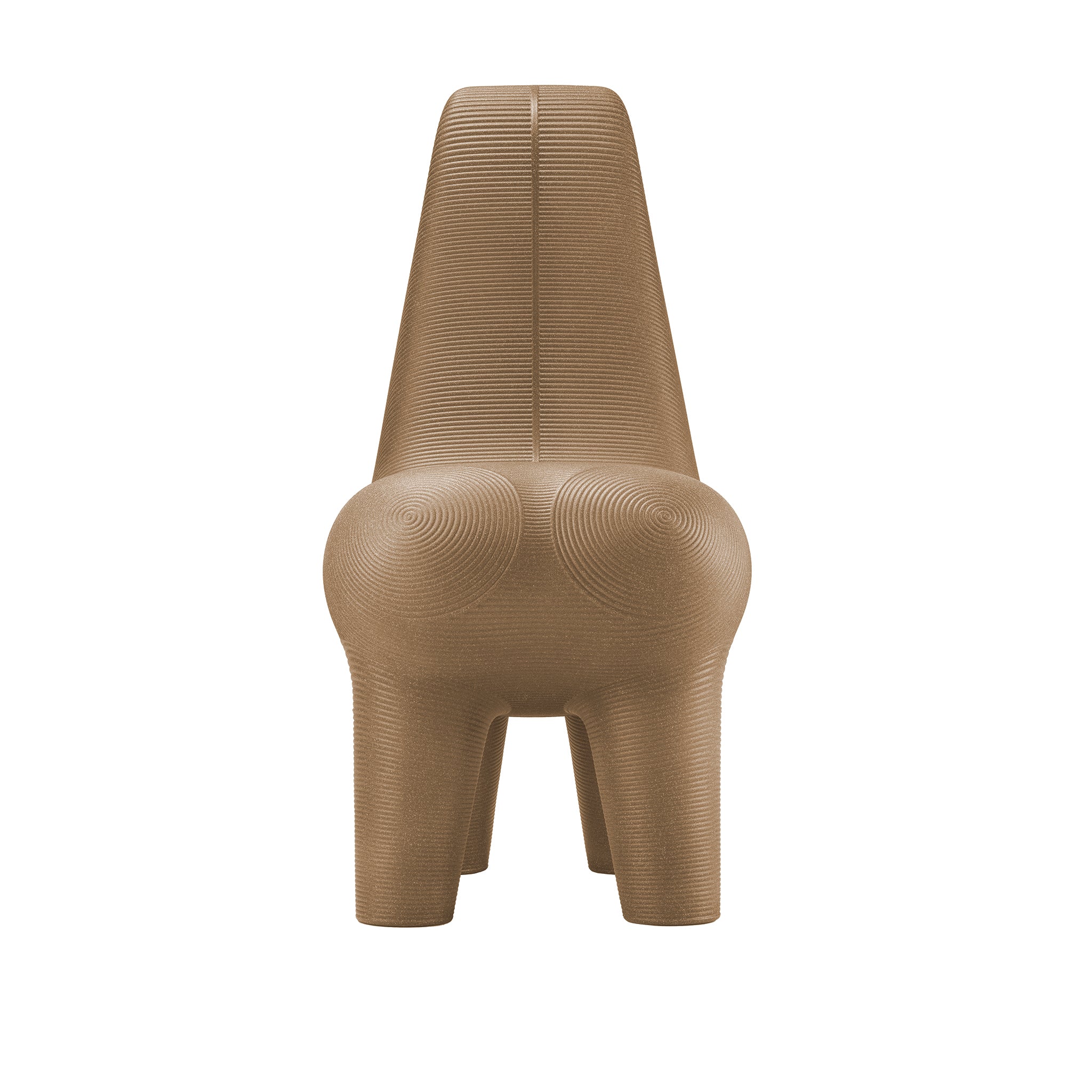 Outdoorstuhl GHODA der Marke Qeeboo n golden sand mix