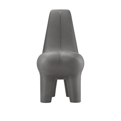 Outdoorstuhl GHODA der Marke Qeeboo n grey mix