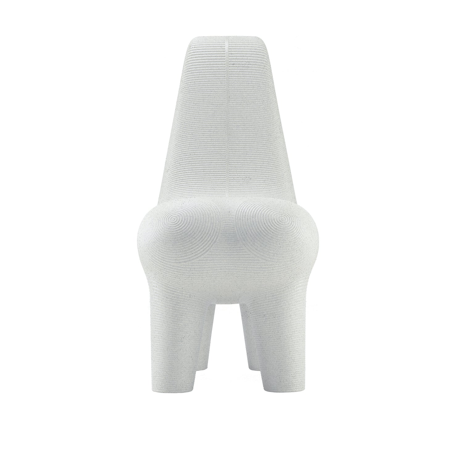 Outdoorstuhl GHODA der Marke Qeeboo n white mix