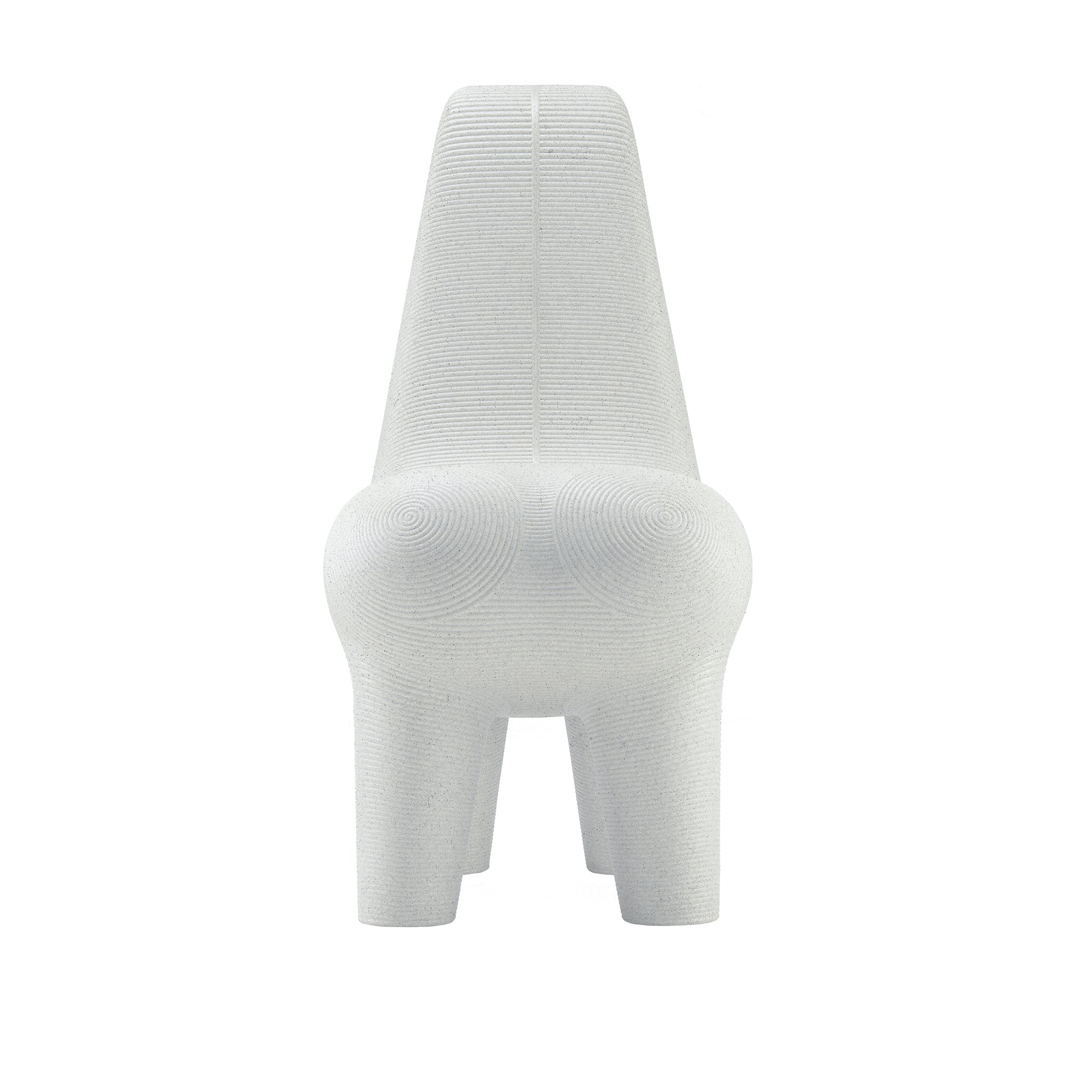 Outdoorstuhl GHODA der Marke Qeeboo n white mix