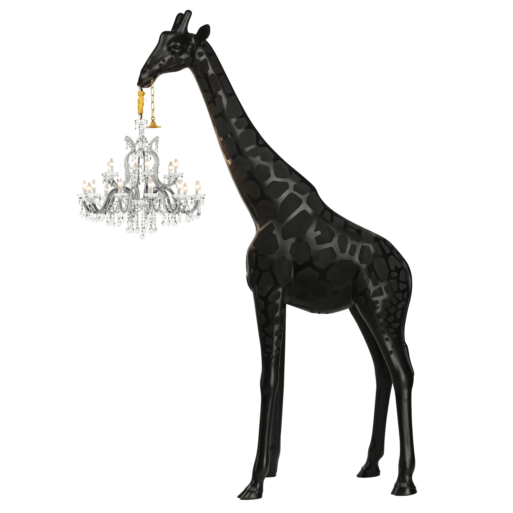 Giraffe in Love XL Indoor, H 4 meters - black or white