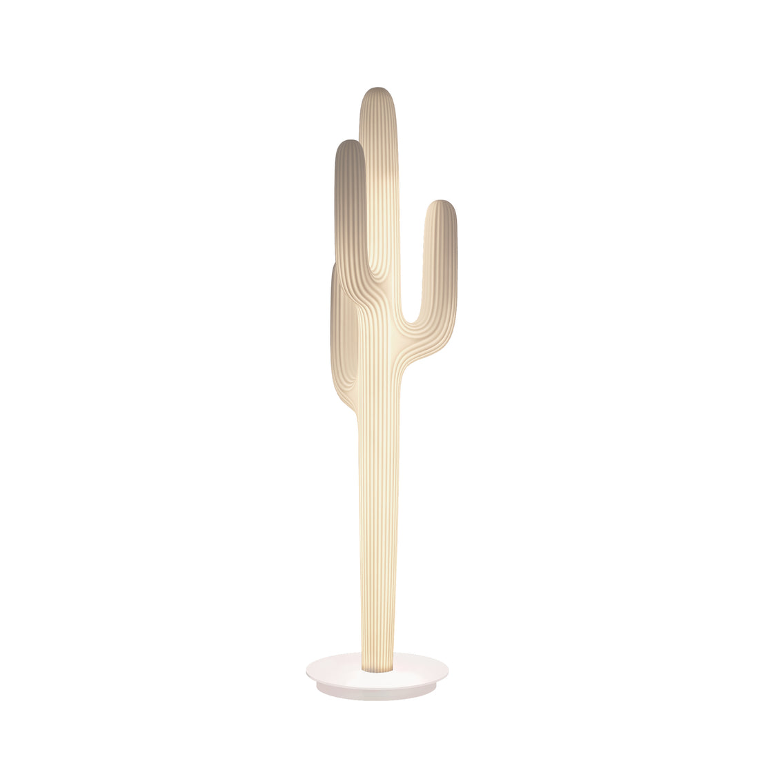 Design-Lichtskulptur Saguaro als Beleuchtung für Außenbereiche