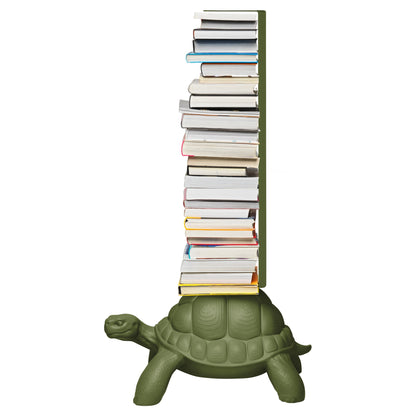 Künstlerisches Bücherregal von Marcantonio in grüner Ausführung