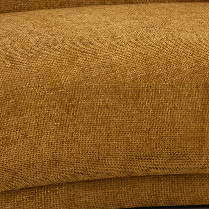 Gelbes Sofa in Vintage-Ästhetik
