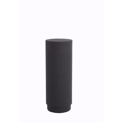 Columna ALARIOS negro mate Ø30x80cm