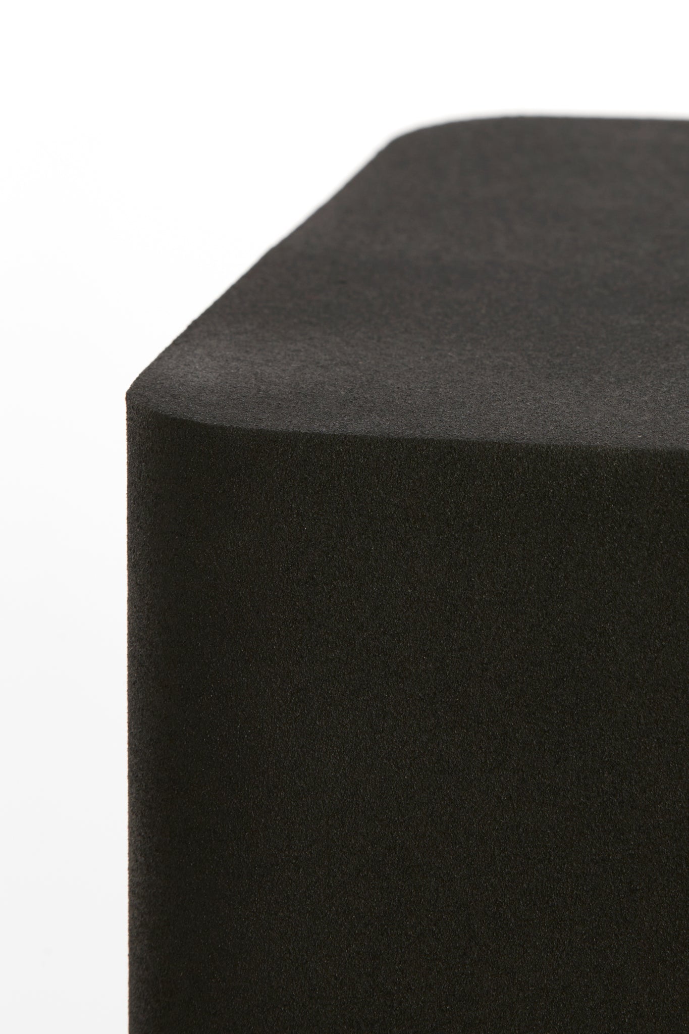 Column ALURIO matt black 30,5x30,5x80 cm