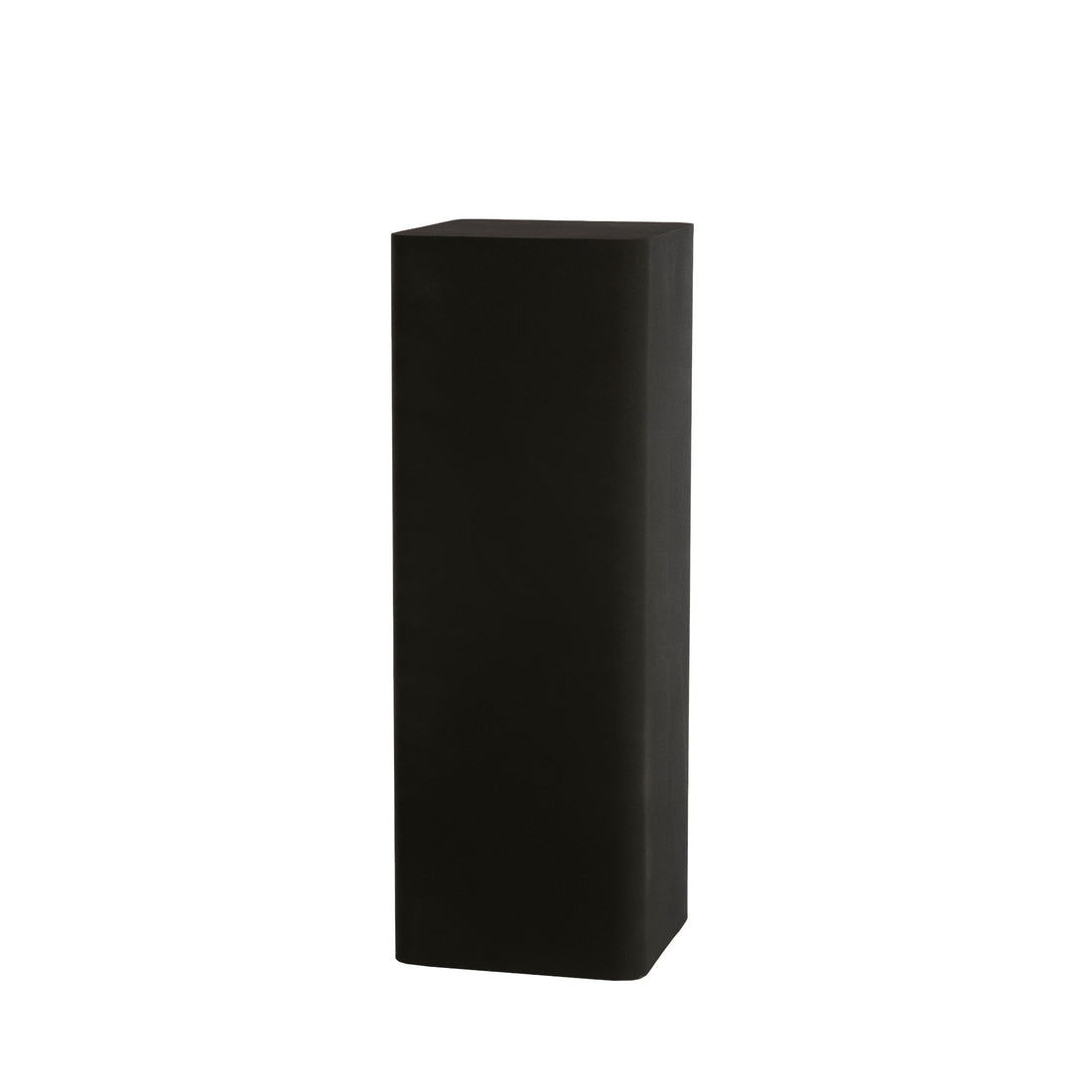 Column ALURIO matt black 30,5x30,5x80 cm