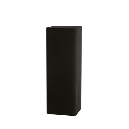 Columna ALURIO negro mate 30,5x30,5x80 cm