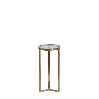 Column RETIRO gold glass Ø30x60,5 cm