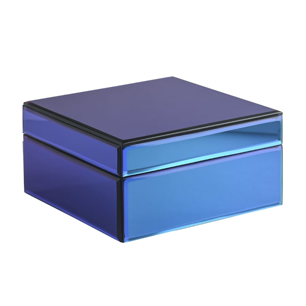 Schmuckbox MIROIR M blau 21,5x10,5x21,5cm |Gutraum8