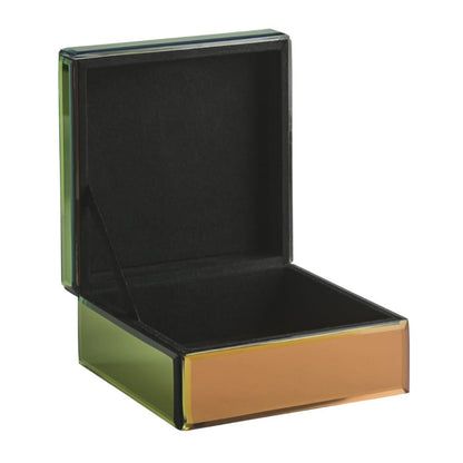 Schmuckbox MIROIR S changierend 16,5x8x16,5cm