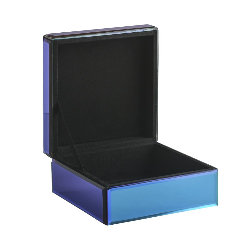 Schmuckbox MIROIR S blau 16,5x8x16,5cm |Gutraum8