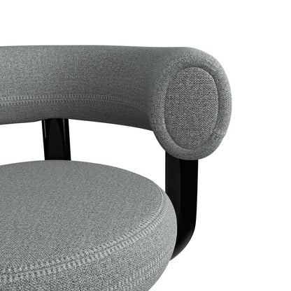 Fat Work Chair – Mid Grey Stoff (Kvadrat Hallingdal 65)