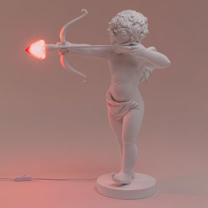 Seletti Cupid Lamp – Tischlampe mit Herz-Leuchtmittel