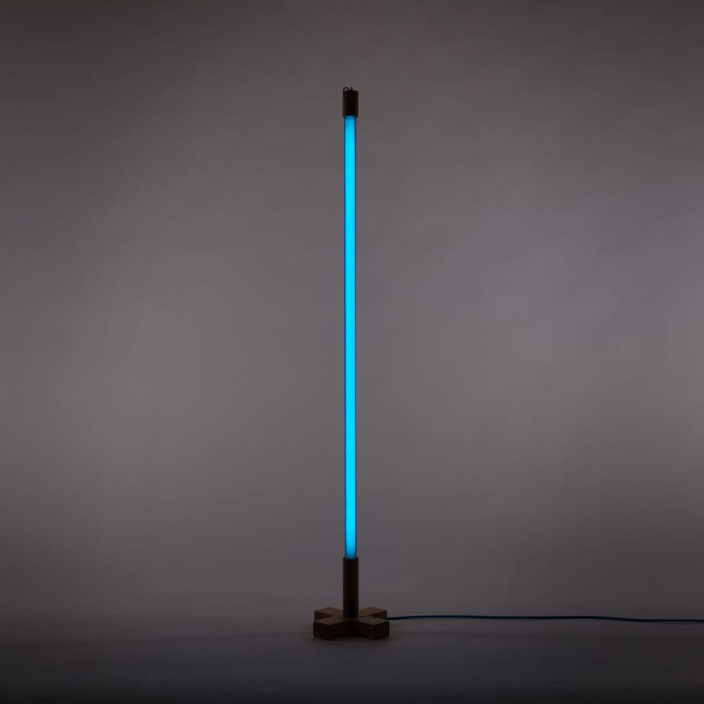 Neon-Leuchte LINEA LED BLUE von Seletti