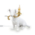 Seletti Rio Lamp – Designerlampe in Hundeform mit goldener Leuchte
