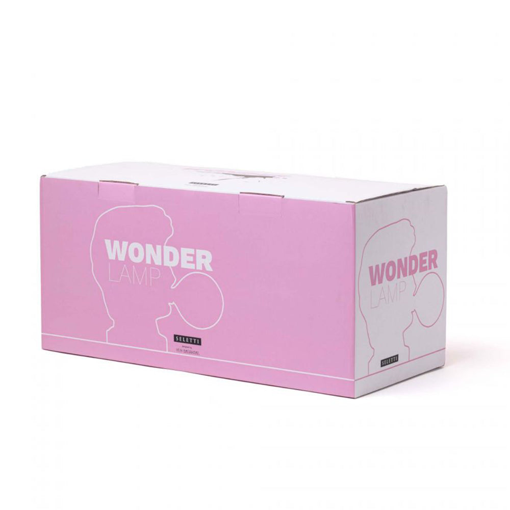 Tischleuchte WONDER in weiß, pink von Seletti