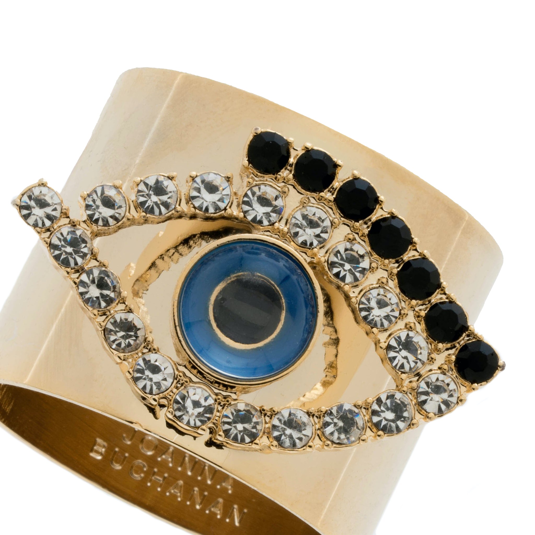 Serviettenringe &quot;Evil Eye&quot; – 2er-Set von Joanna Buchanan