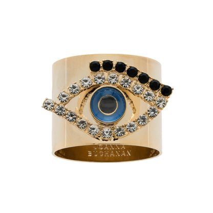 Serviettenringe &quot;Evil Eye&quot; – 2er-Set von Joanna Buchanan