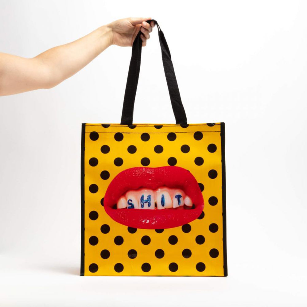 Shopper Bag SHIT von Seletti