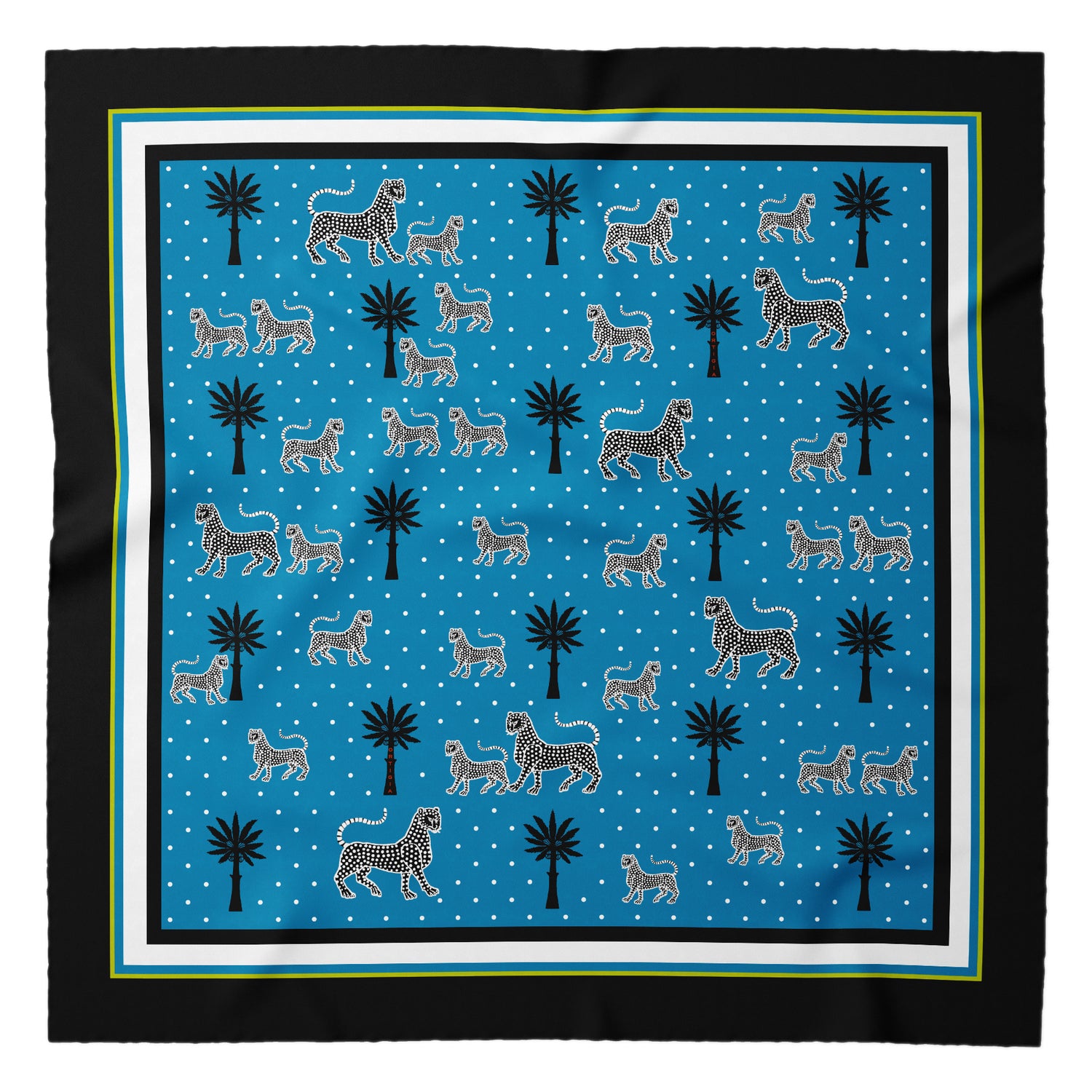 Kleiner Seidenschal SMALL SQUARE von Ortigia Sicilia