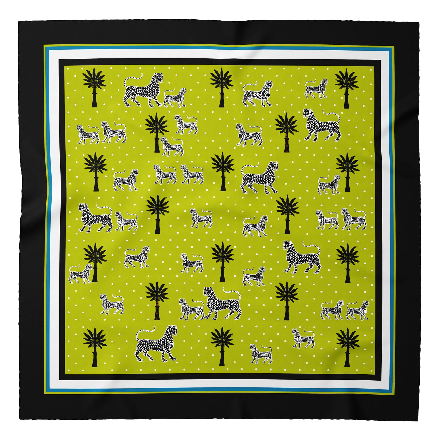 Kleiner Seidenschal SMALL SQUARE von Ortigia Sicilia