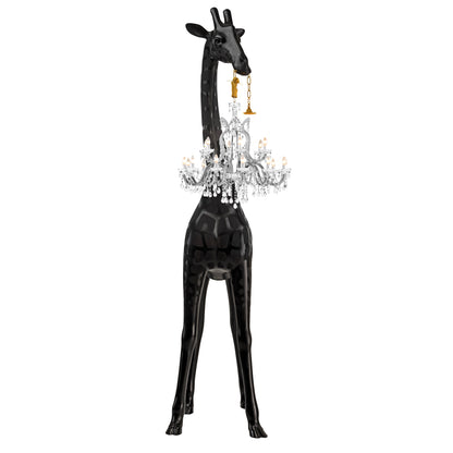 Giraffe in Love XL Indoor, H 4 metros - blanco o negro