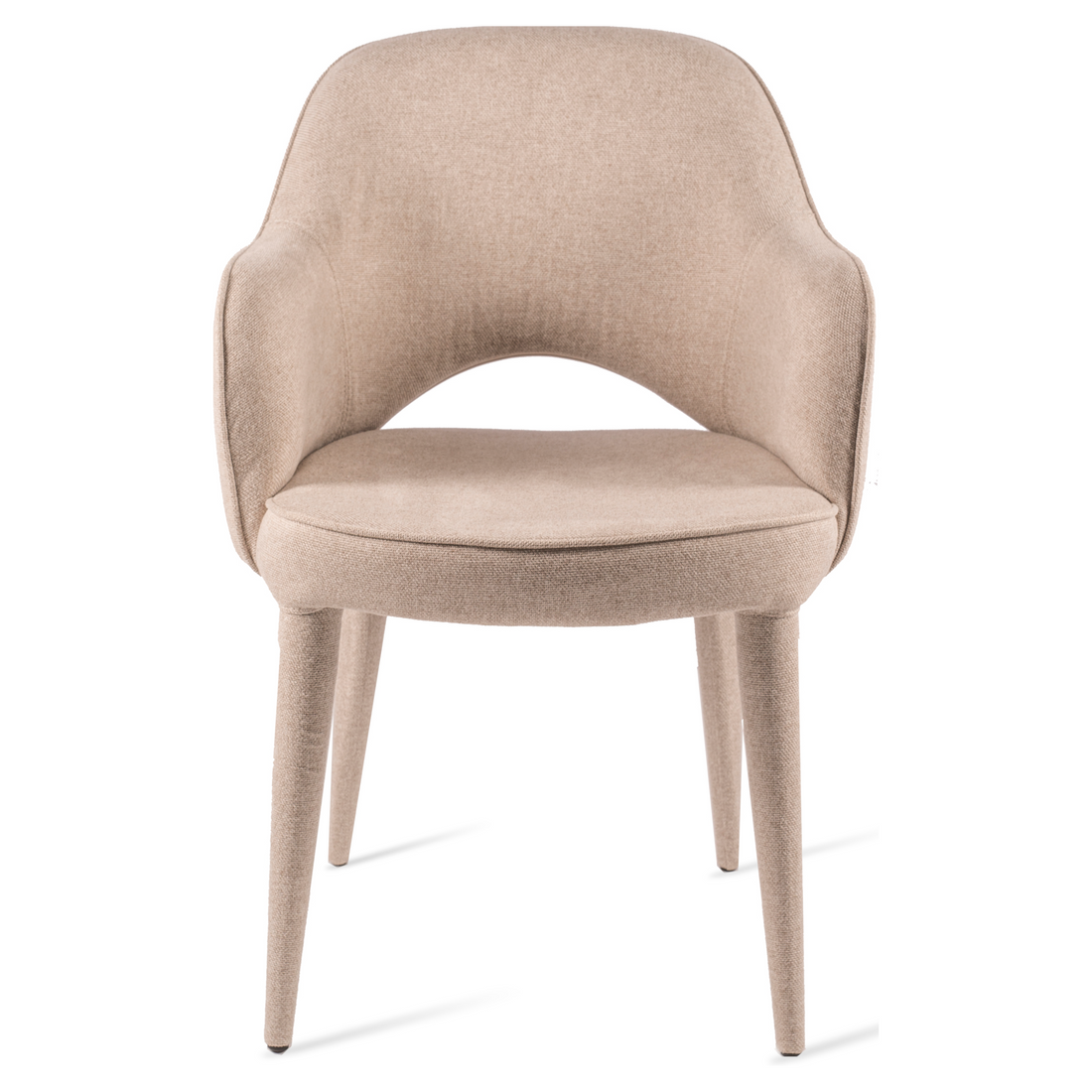 Beiger Cosy Chair von Light & Living in der Frontansicht