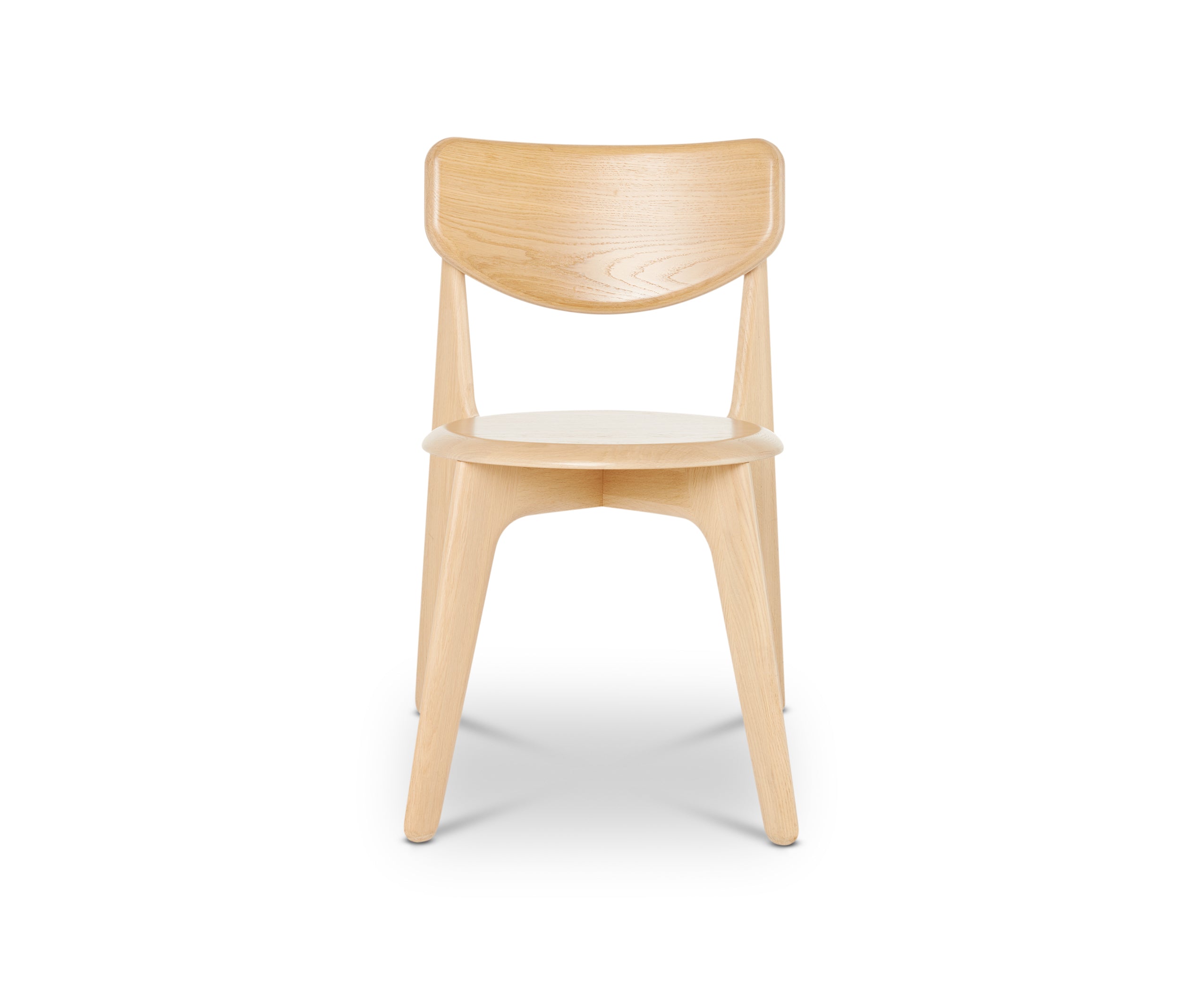 Slab Dining Chair – Natural Brushed Oak von Tom Dixon